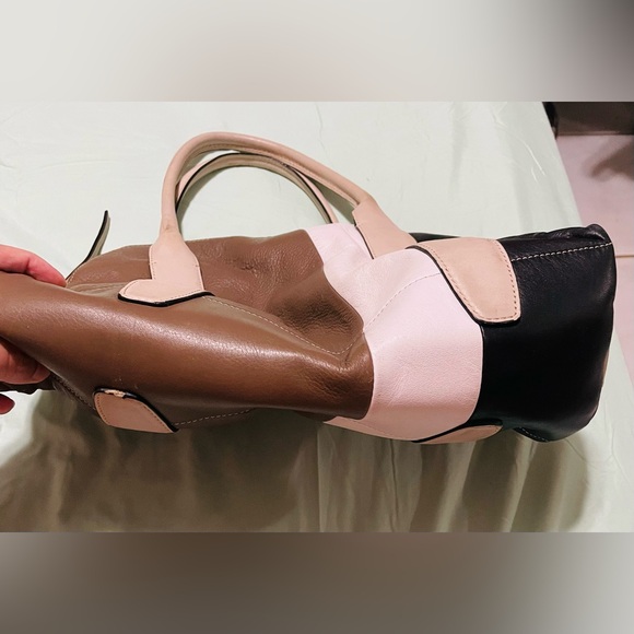 Coach Women's N M1393-30151 Black, Brown, and Cream Shoulder Bag - Picture 7 of 16